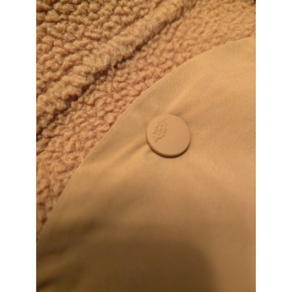 Free People Movement Hit the Slopes Fleece Jacket Russet Orange XS Oversize - Picture 9 of 15